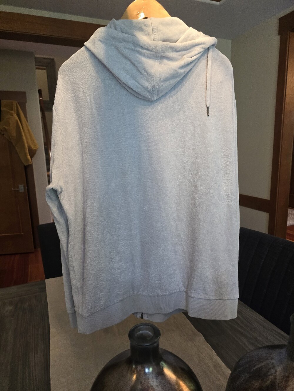 Criquet - Light Grey, Men's, Terry, Zip Hoodie - Size Large. Brand New w/Tags - Picture 6 of 8